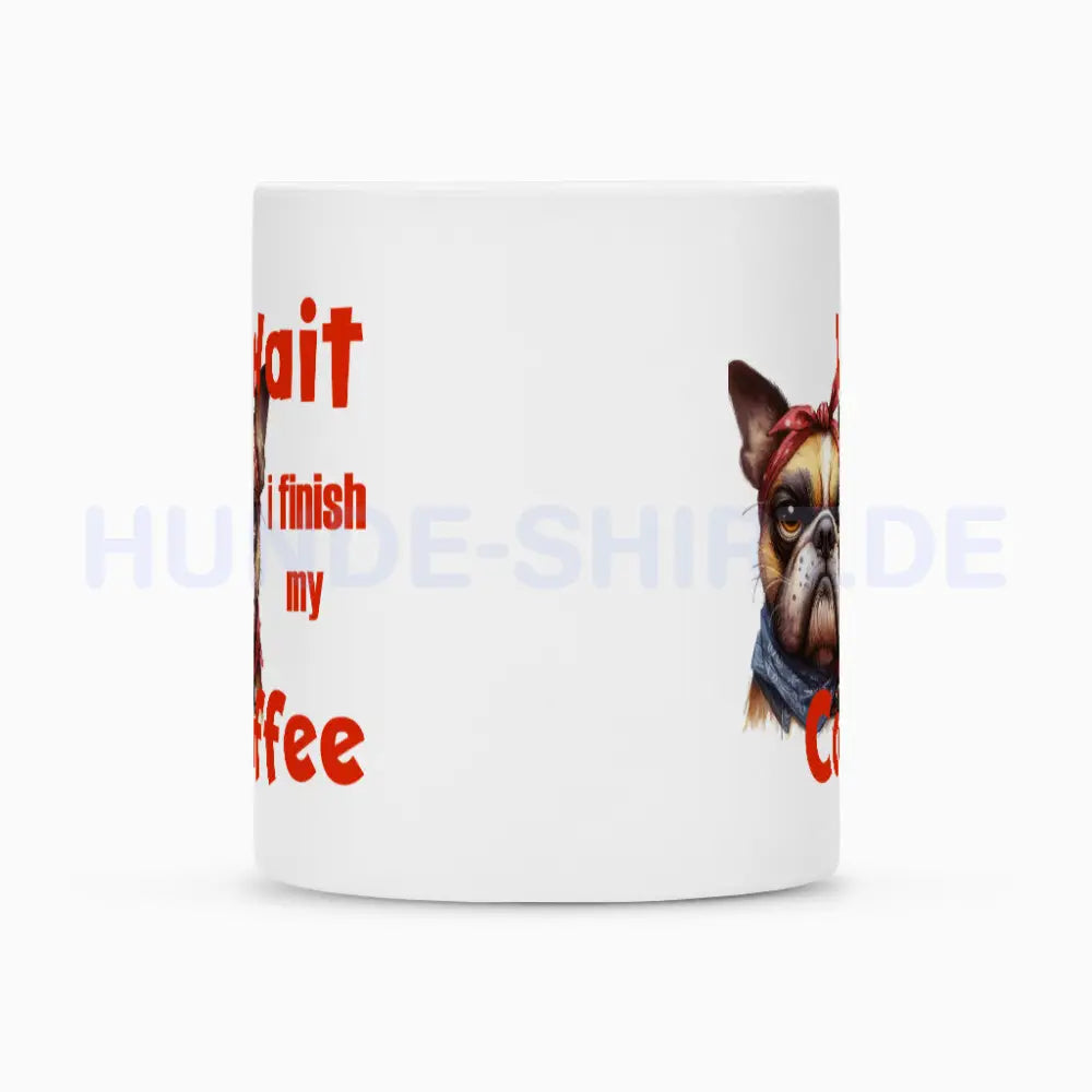 Tasse "Frenchie - Wait" – hunde-shirt.de