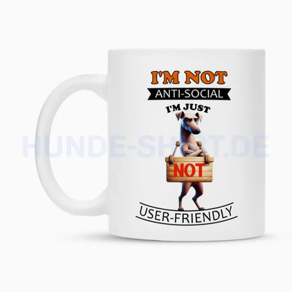 Tasse "Galgo - Anti-Social" – hunde-shirt.de