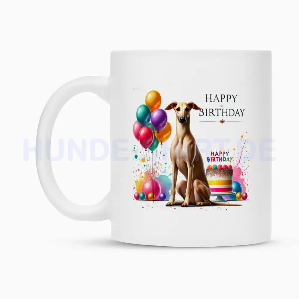 Tasse "Galgo - Birthday" – hunde-shirt.de