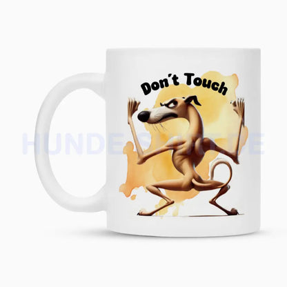 Tasse "Galgo - Don´t touch" – hunde-shirt.de