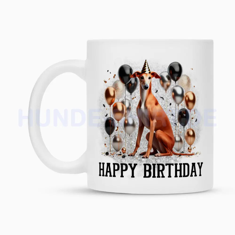 Tasse "Galgo - Happy Birthday 2" – hunde-shirt.de