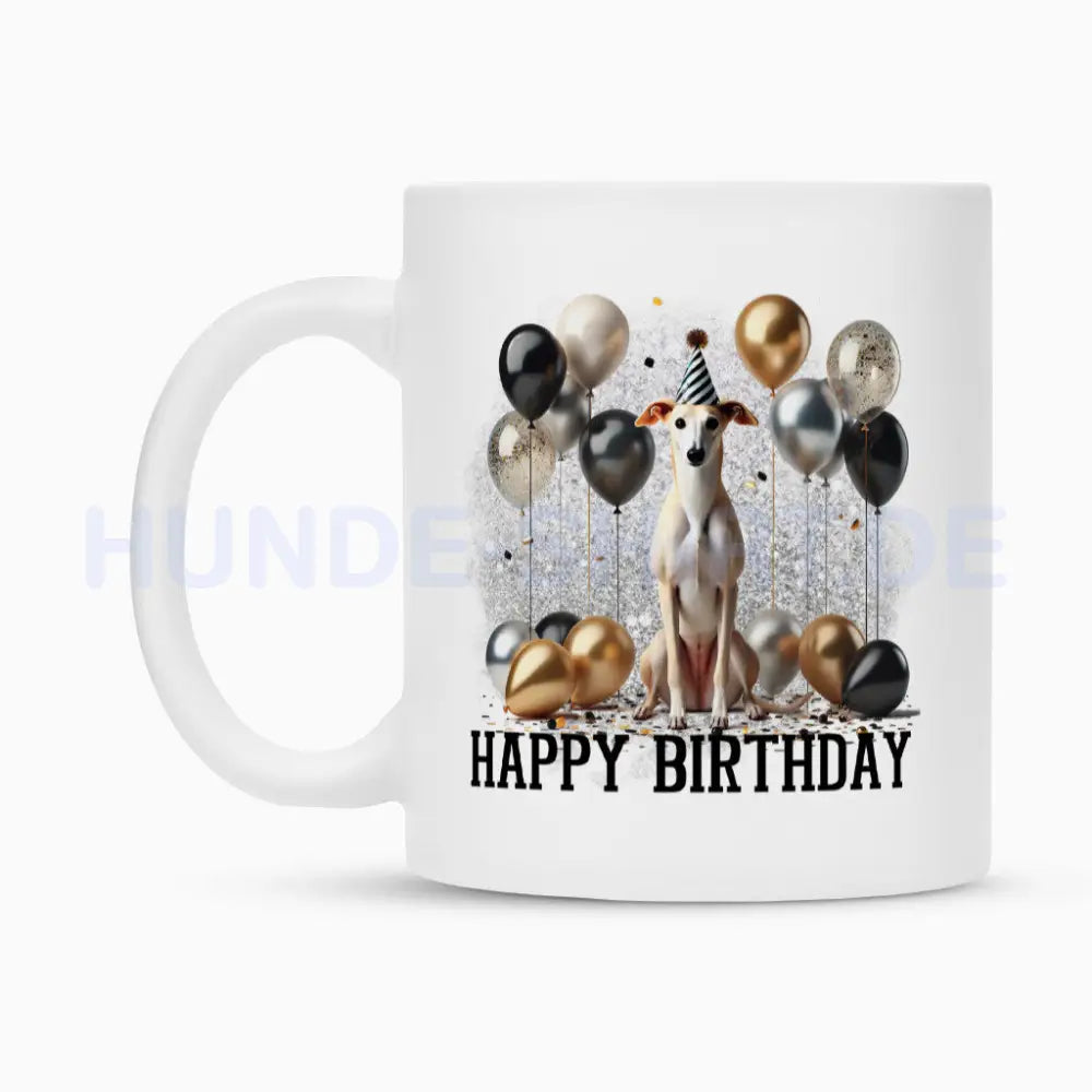 Tasse "Galgo - Happy Birthday" – hunde-shirt.de