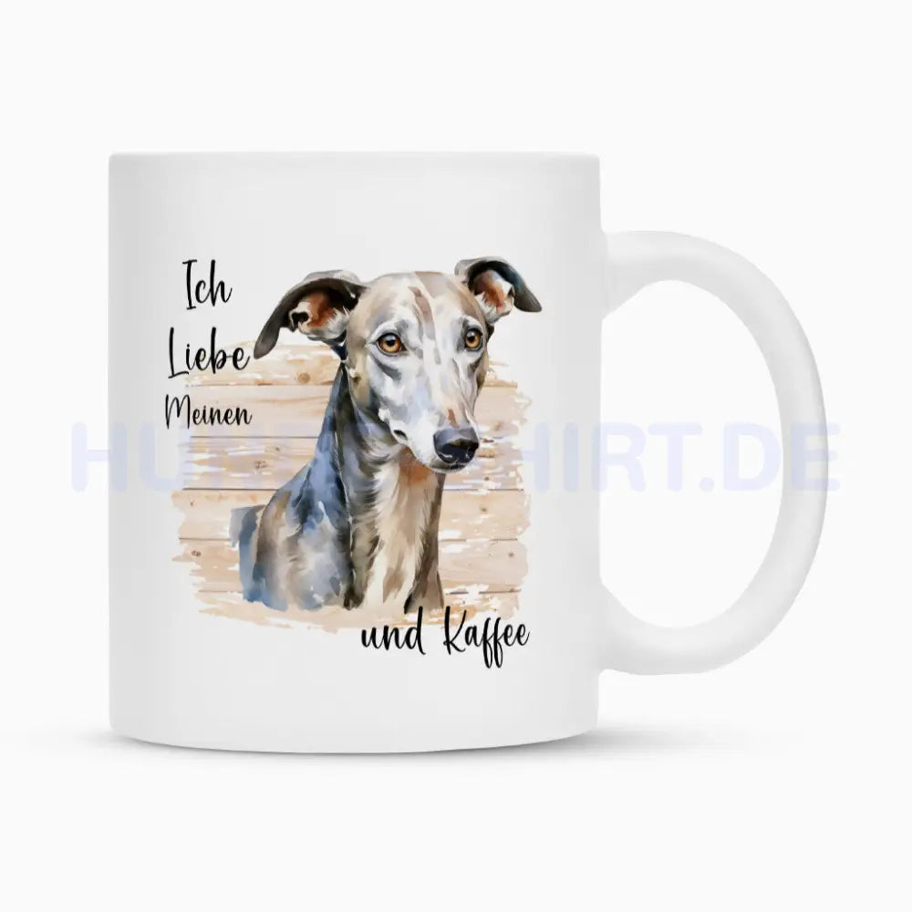 Tasse "Galgo - Ich liebe..." Weiß – hunde-shirt.de