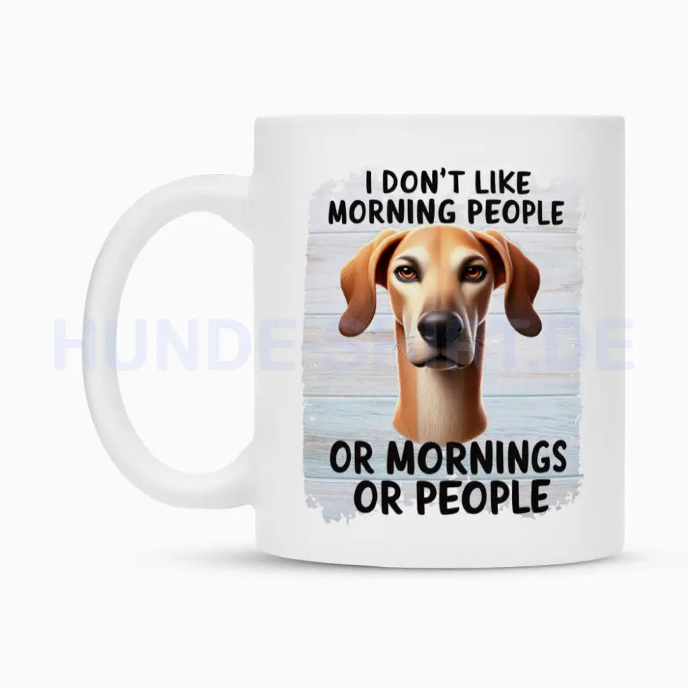 Tasse "Galgo - Morning People" – hunde-shirt.de