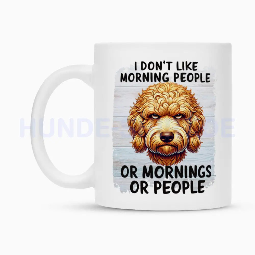 Tasse "Golden Doodle - Morning People" – hunde-shirt.de