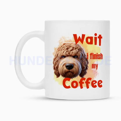 Tasse "Golden Doodle - Wait" – hunde-shirt.de