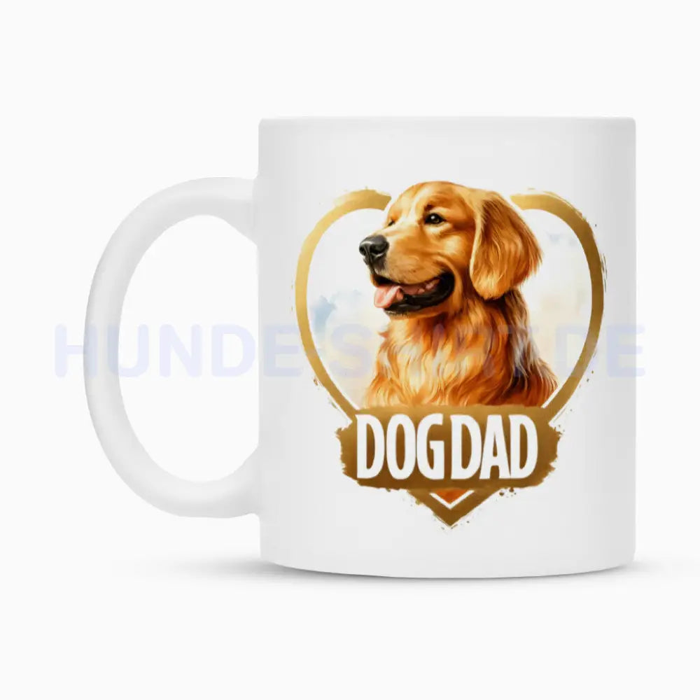 Tasse "Golden Retriever - DOG DAD" – hunde-shirt.de