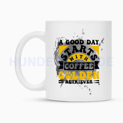 Tasse "Golden Retriever - Good Day" – hunde-shirt.de