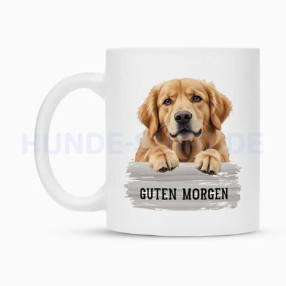 Tasse "Golden Retriever - Guten Morgen" – hunde-shirt.de