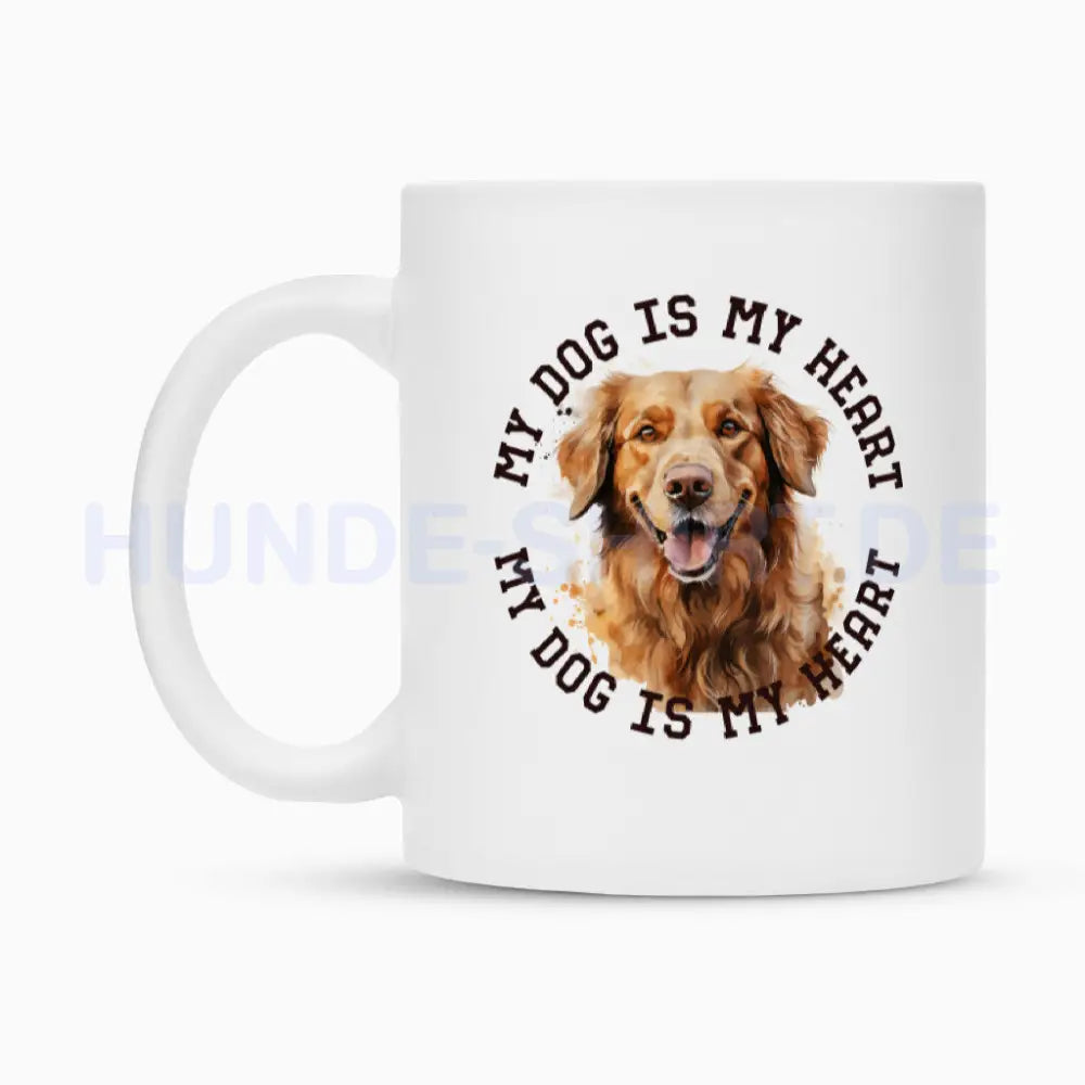 Tasse "Golden Retriever HEART" – hunde-shirt.de