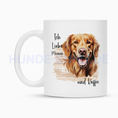 Tasse "Golden Retriever - Ich liebe meinen..." – hunde-shirt.de