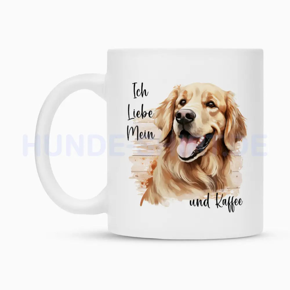 Tasse "Golden Retriever - Ich liebe..." – hunde-shirt.de