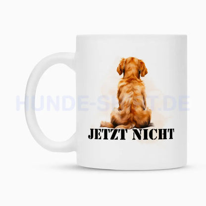 Tasse "Golden Retriever - JETZT NICHT II" – hunde-shirt.de