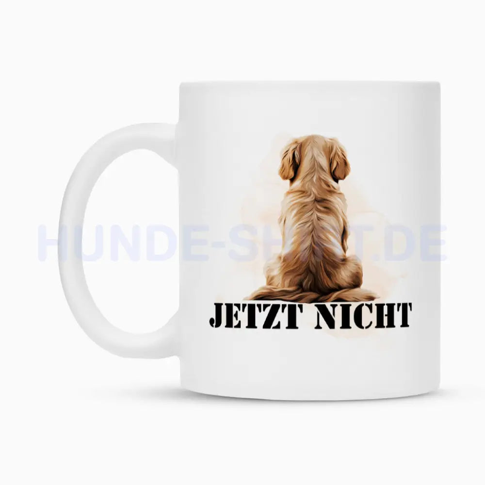 Tasse "Golden Retriever - JETZT NICHT" – hunde-shirt.de