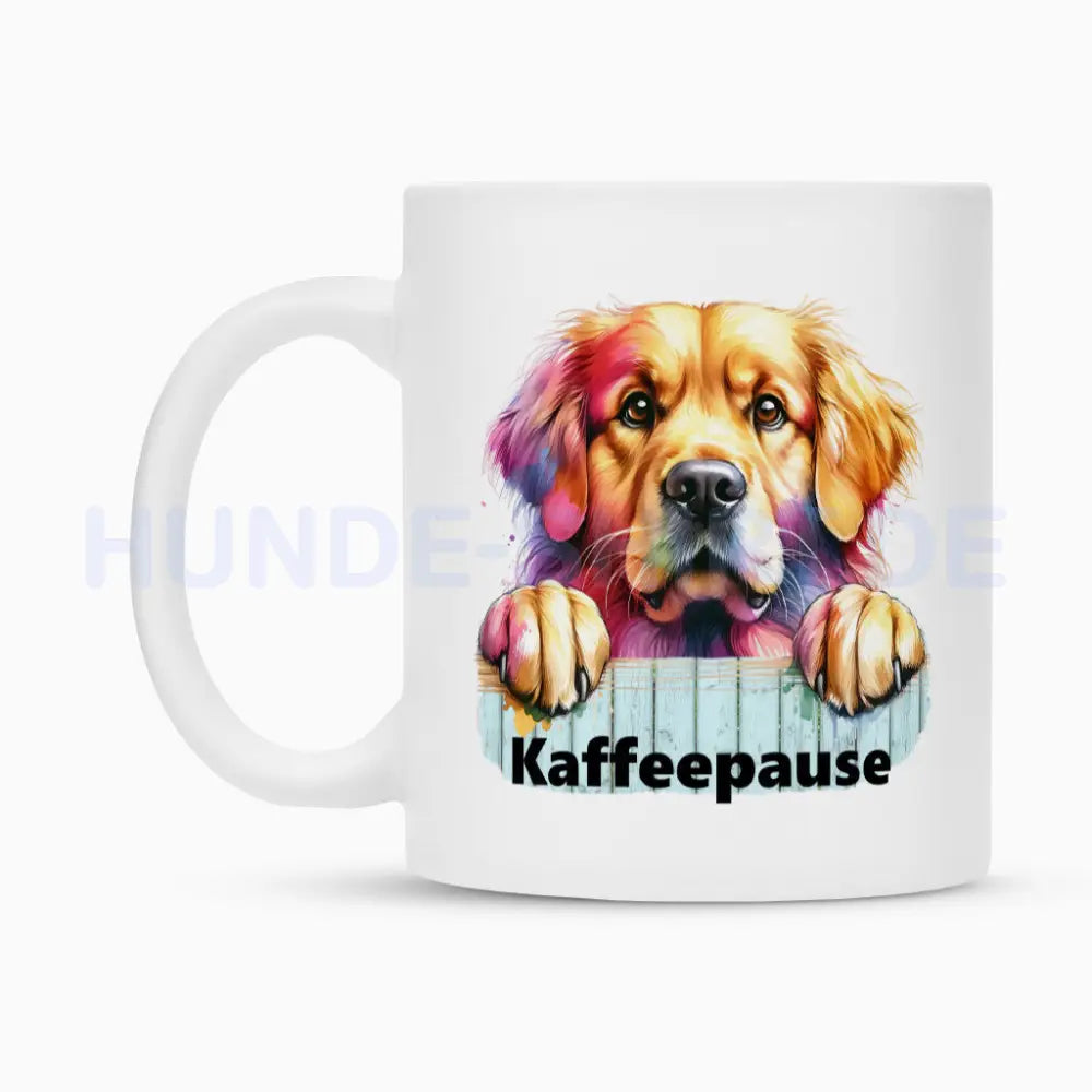 Tasse "Golden Retriever - Kaffeepause" – hunde-shirt.de