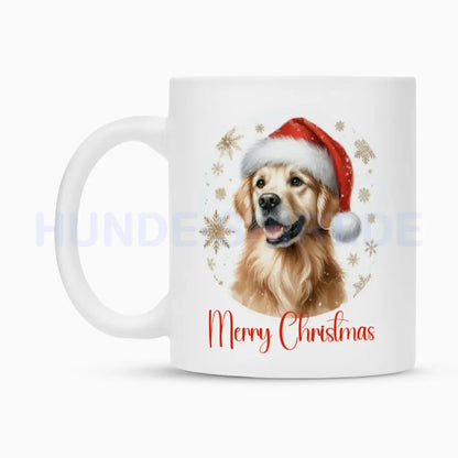 Tasse "Golden Retriever - Merry Christmas" – hunde-shirt.de