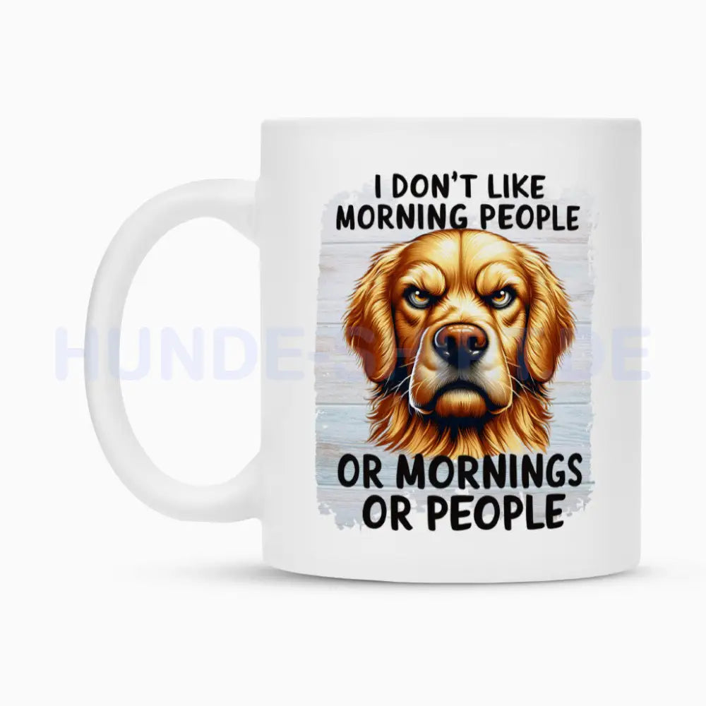 Tasse "Golden Retriever - Morning People" – hunde-shirt.de