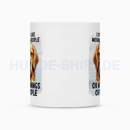 Tasse "Golden Retriever - Morning People" – hunde-shirt.de