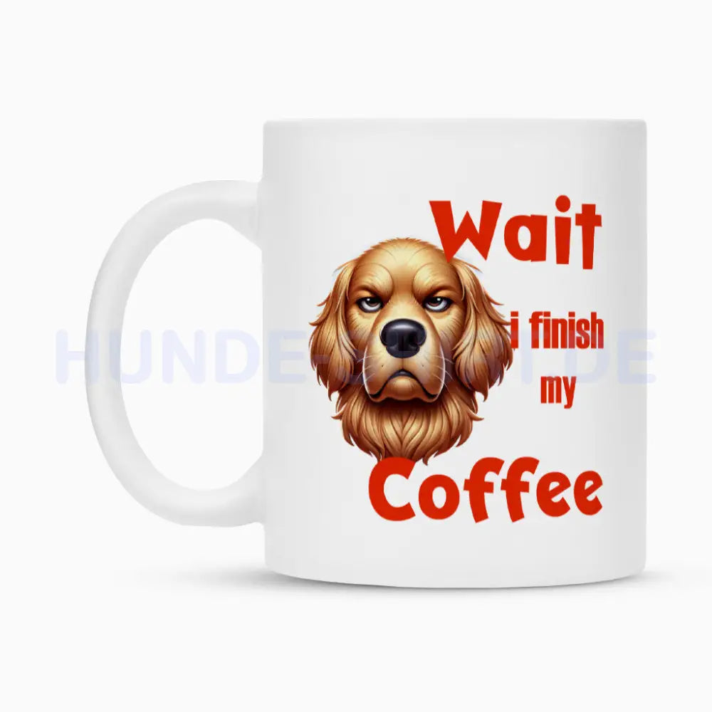 Tasse "Golden Retriever - Wait" – hunde-shirt.de