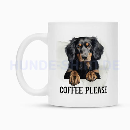 Tasse "Gordon Setter - Coffee please" – hunde-shirt.de