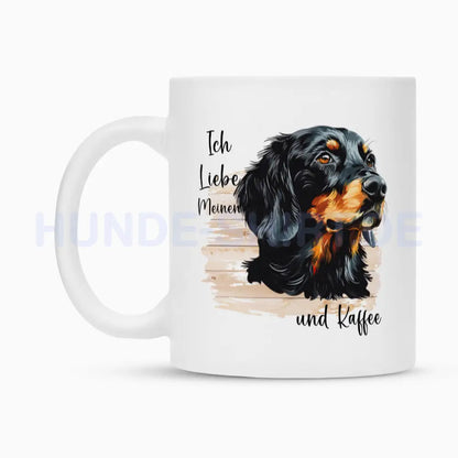 Tasse "Gordon Setter - Ich liebe..." – hunde-shirt.de