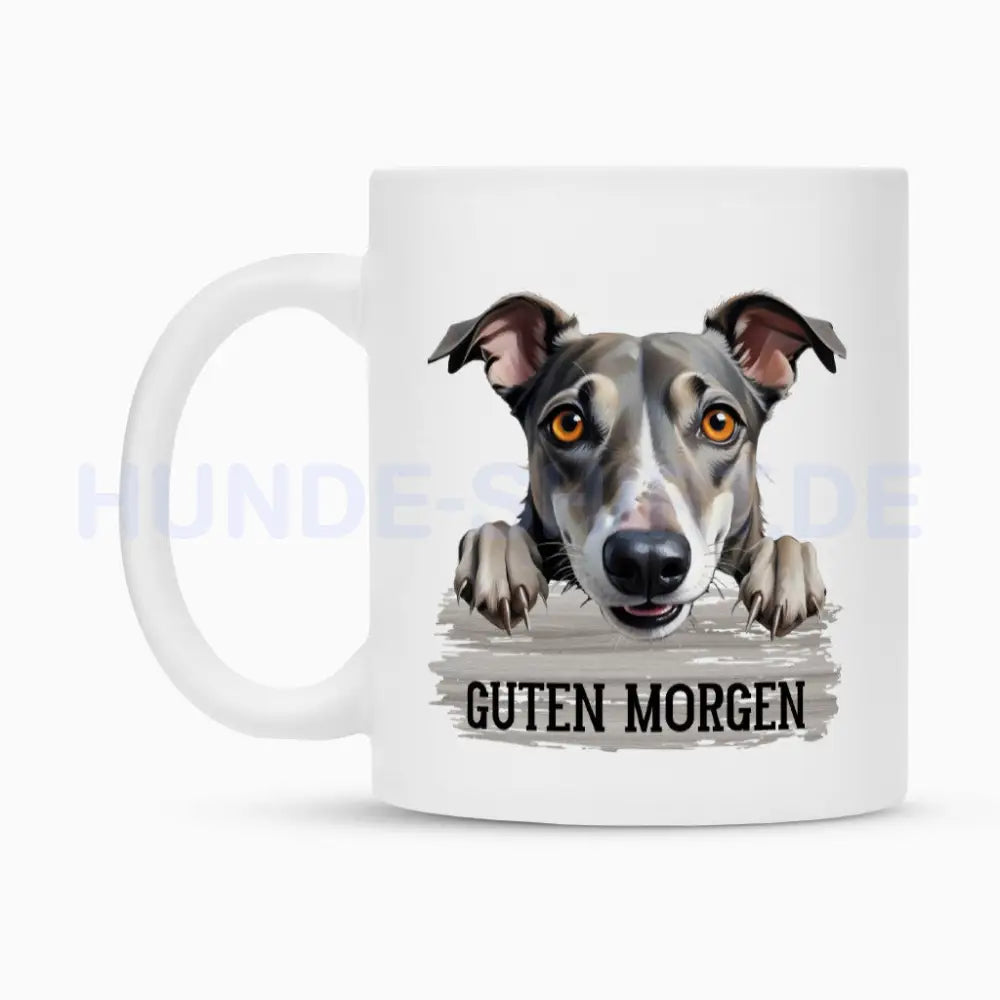 Tasse "Greyhound - Guten Morgen" – hunde-shirt.de