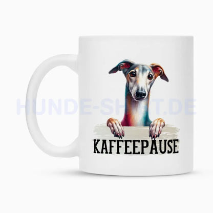 Tasse "Greyhound - Kaffeepause" – hunde-shirt.de