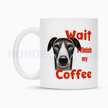 Tasse "Greyhound - Wait" – hunde-shirt.de