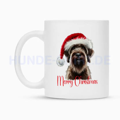 Tasse "Griffon Korthals - Merry Christmas" – hunde-shirt.de