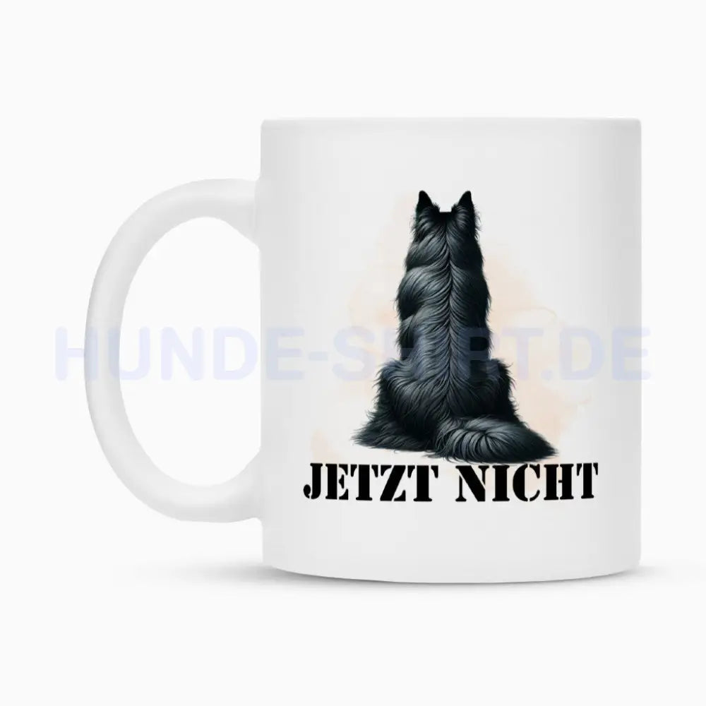 Tasse "Groenendael - JETZT NICHT" – hunde-shirt.de