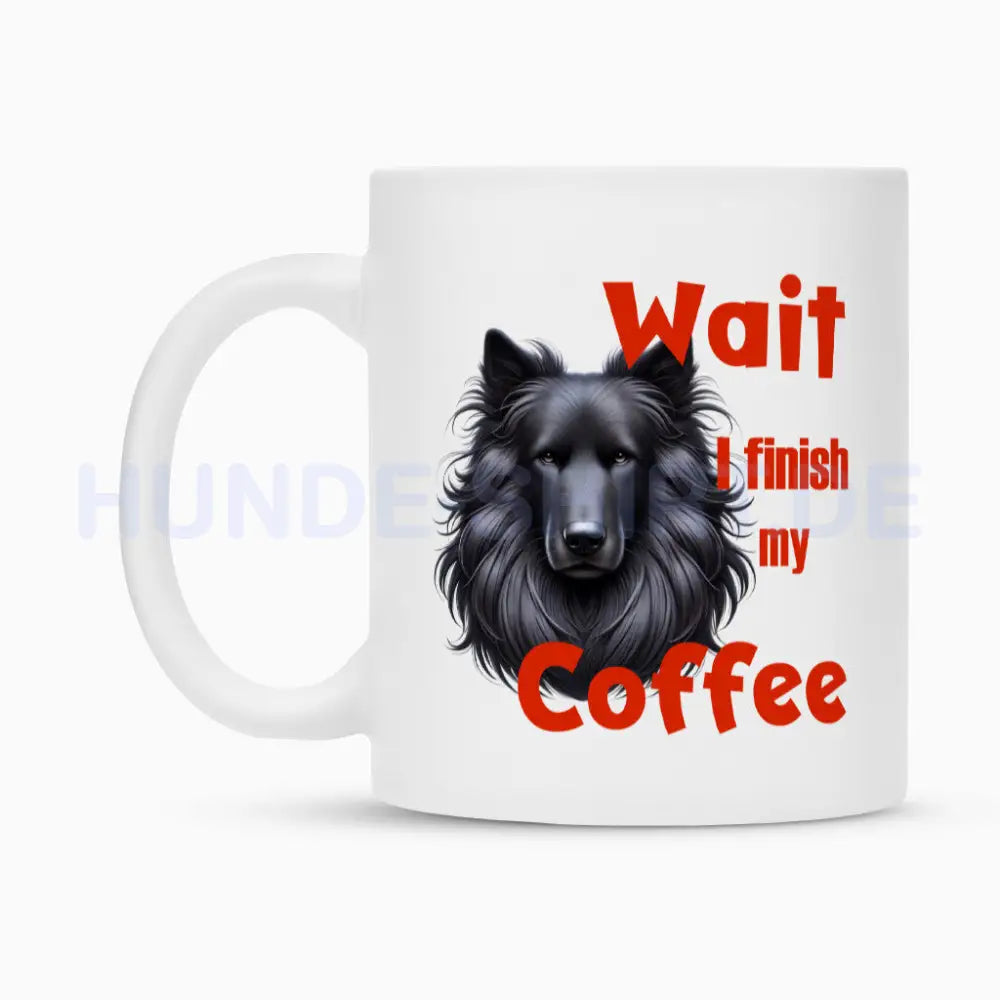 Tasse "Groenendael - Wait..." – hunde-shirt.de