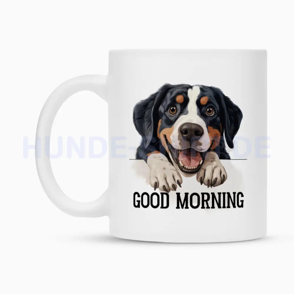 Tasse "Großer Schweizer Sennenhund - Good Morning" – hunde-shirt.de