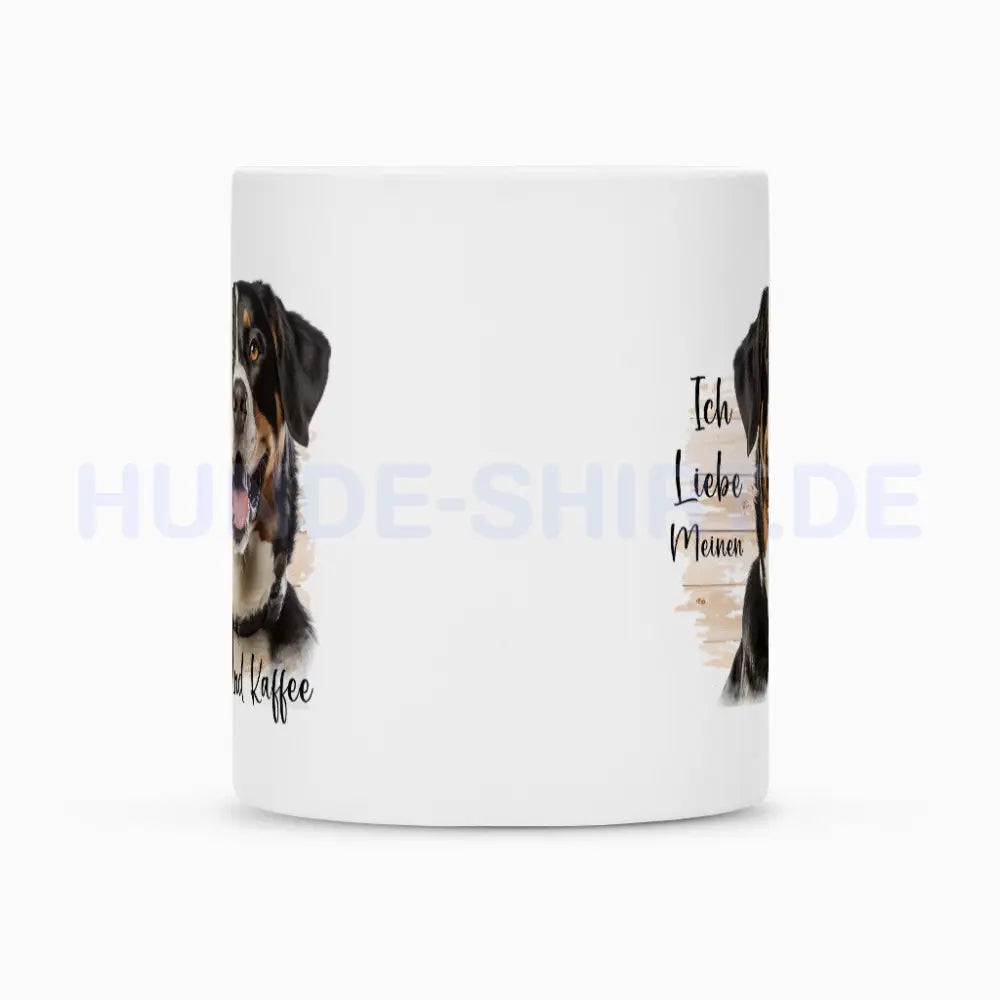 Tasse "Großer Schweizer Sennenhund - Ich liebe..." – hunde-shirt.de