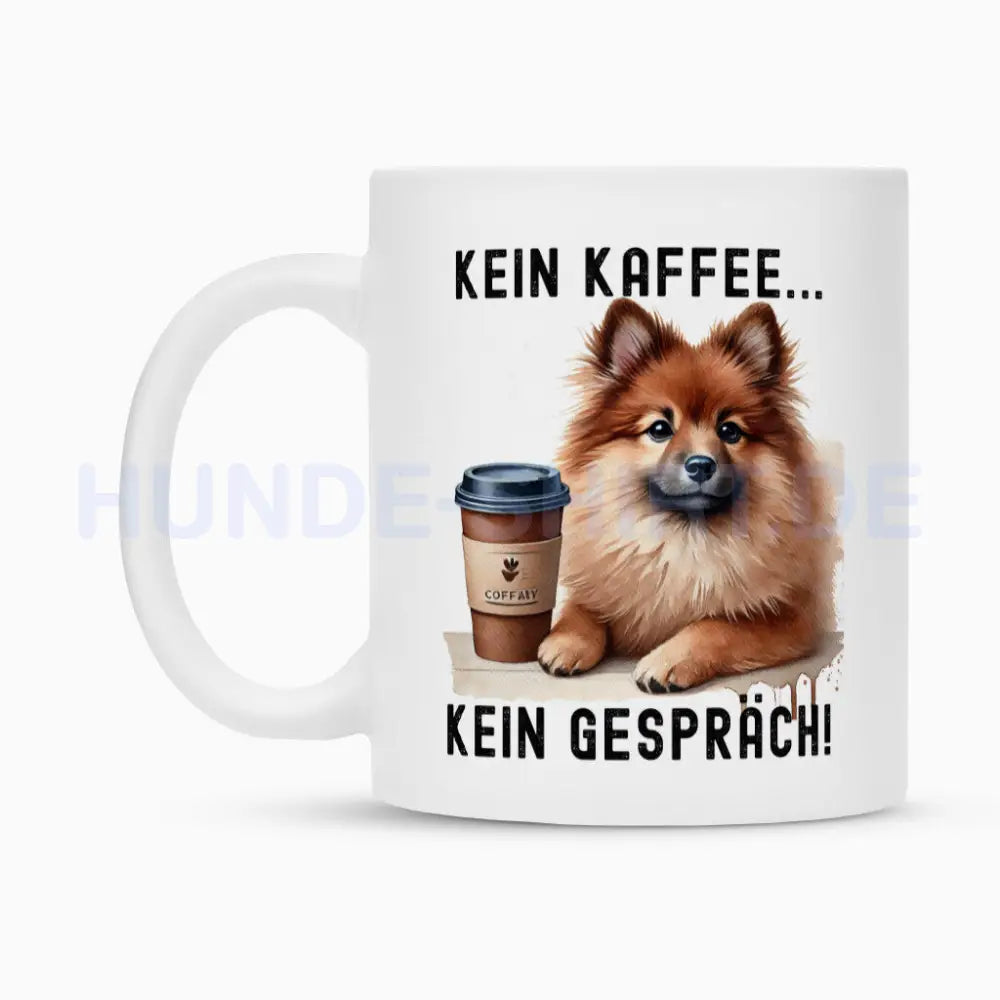 Tasse "Großspitz ( braun ) - Kein Kaffee..." – hunde-shirt.de