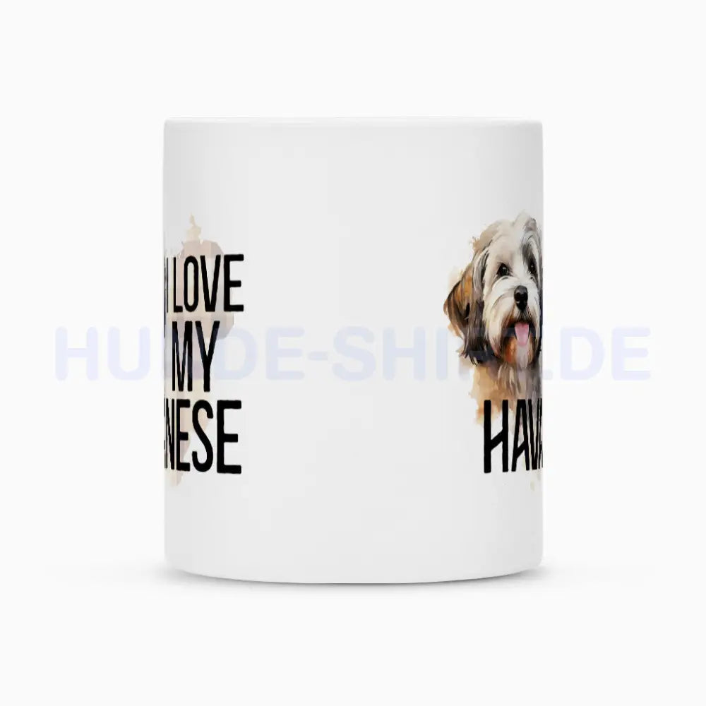 Tasse "Havaneser - I love..." – hunde-shirt.de