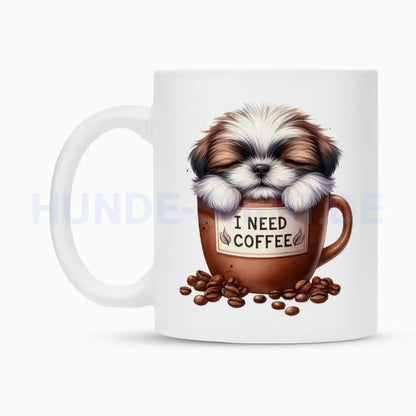 Tasse "Havaneser - I need Coffee" – hunde-shirt.de