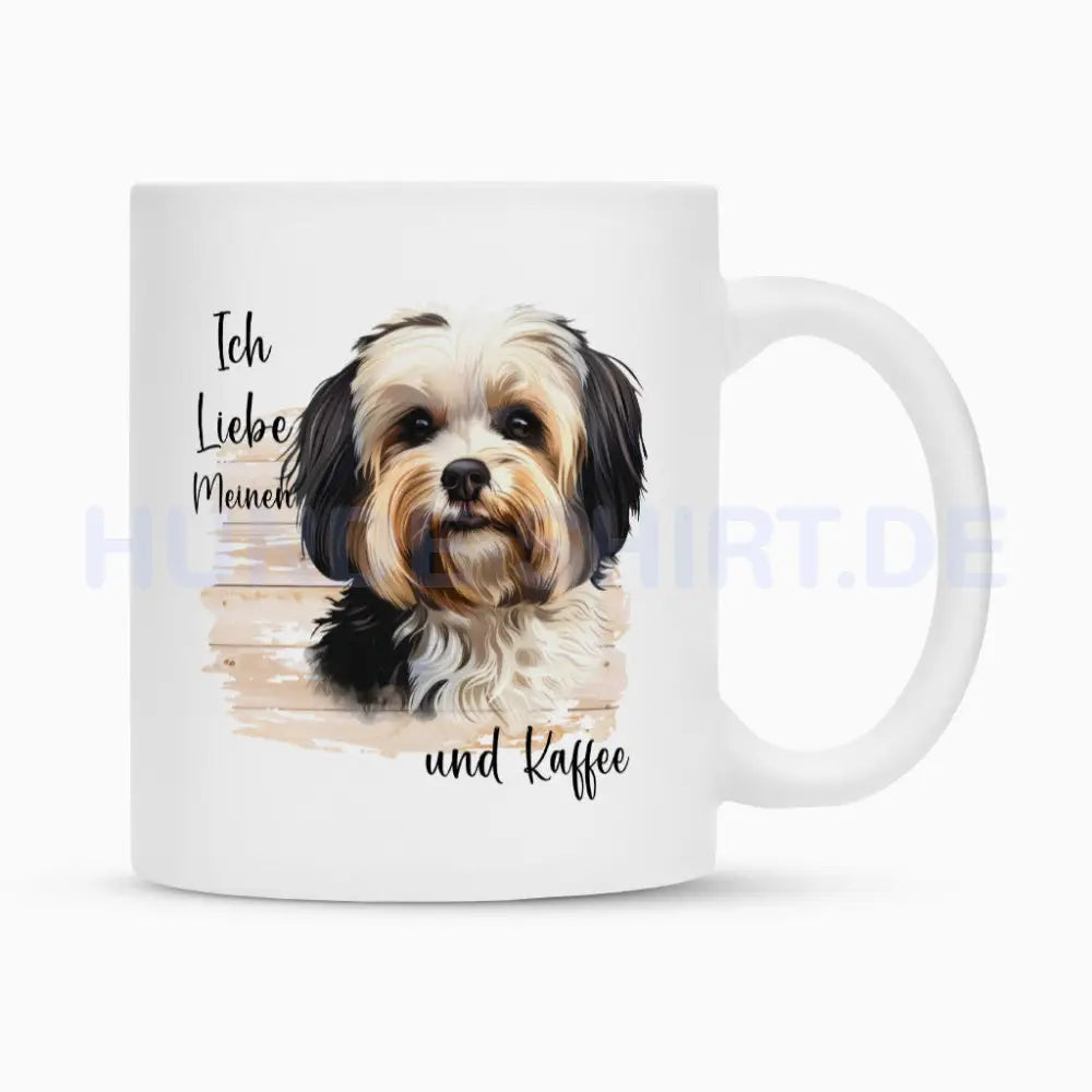 Tasse "Havaneser - Ich liebe..." Weiß – hunde-shirt.de