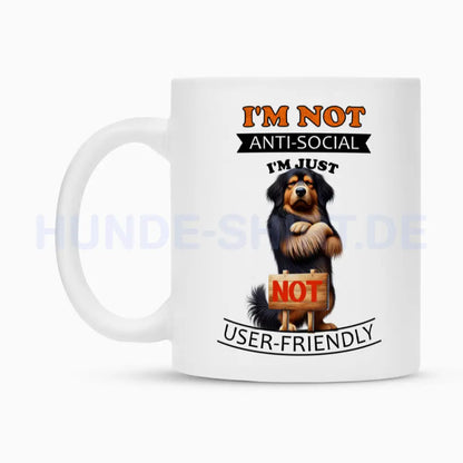 Tasse "Hovawart - Anti-Social" – hunde-shirt.de