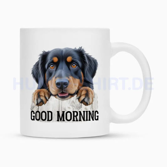 Tasse "Hovawart - Good Morning" Weiß – hunde-shirt.de