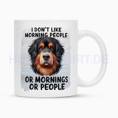 Tasse "Hovawart - Morning People" Weiß – hunde-shirt.de