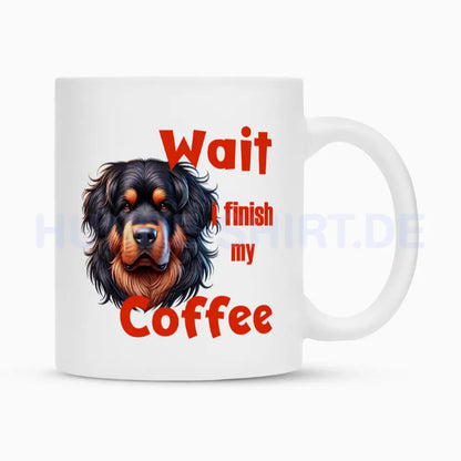 Tasse "Hovawart - Wait" Weiß – hunde-shirt.de