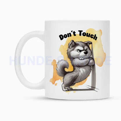 Tasse "Husky - Don´t touch" – hunde-shirt.de