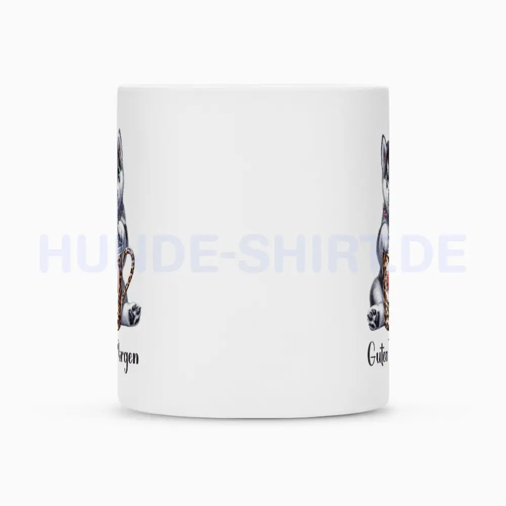 Tasse "Husky - Guten Morgen" – hunde-shirt.de