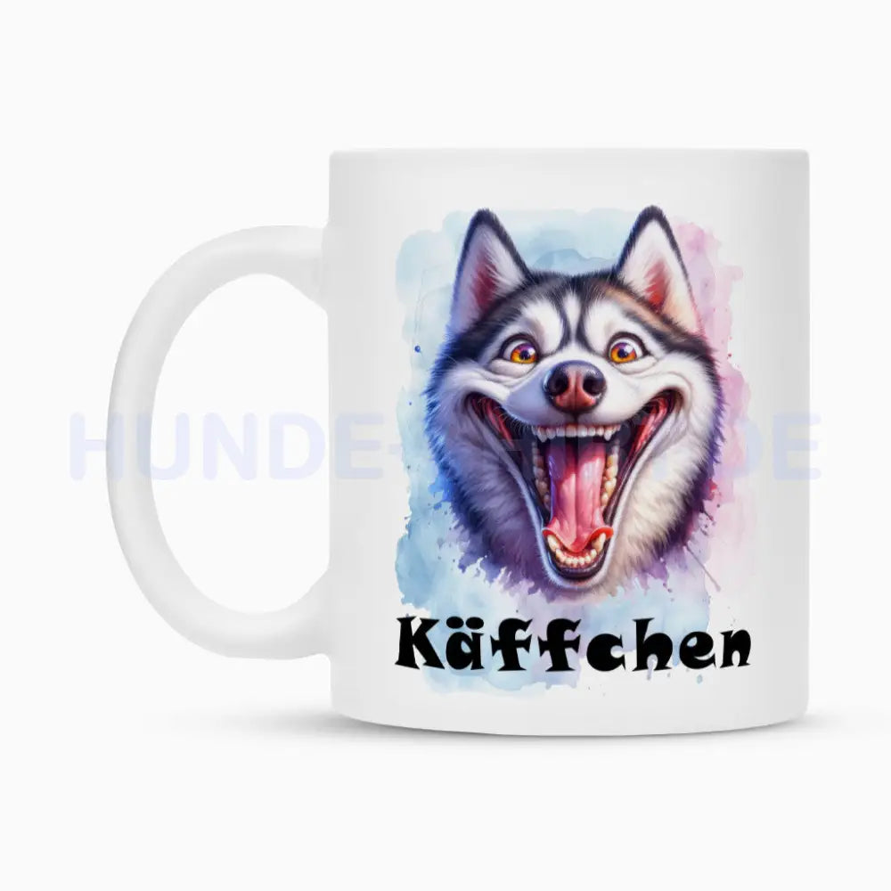 Tasse "Husky - Käffchen" – hunde-shirt.de