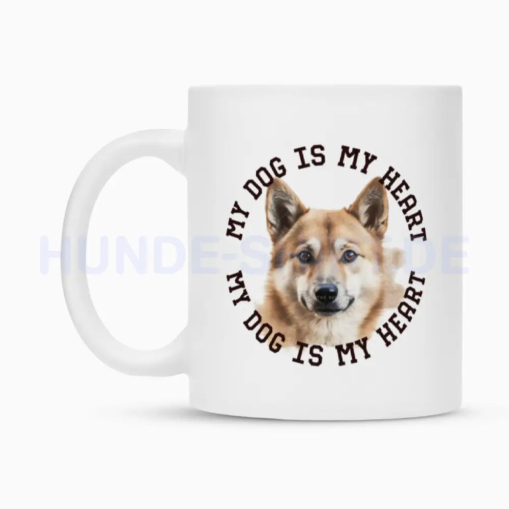 Tasse "Icelandic Sheepdog - Heart" – hunde-shirt.de