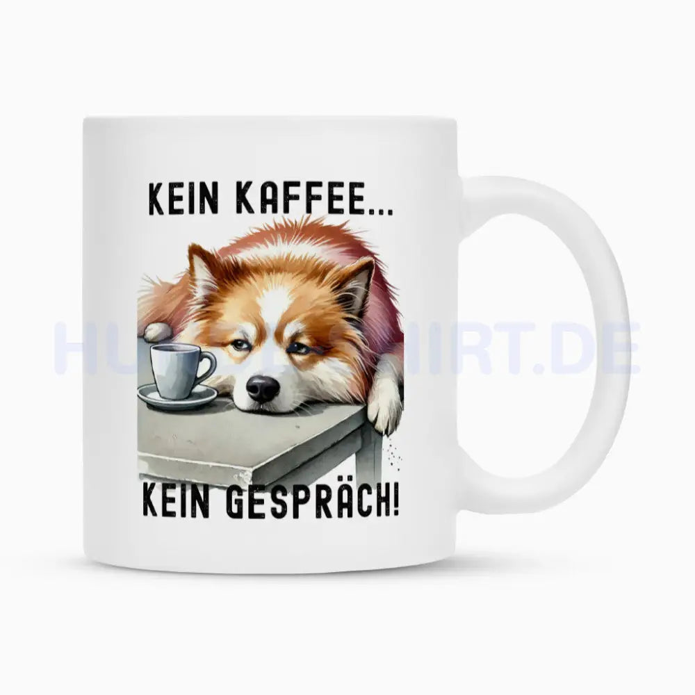 Tasse "Icelandic Sheepdog - Kein Kaffee..." Weiß – hunde-shirt.de