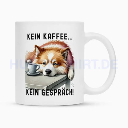 Tasse "Icelandic Sheepdog - Kein Kaffee..." Weiß – hunde-shirt.de