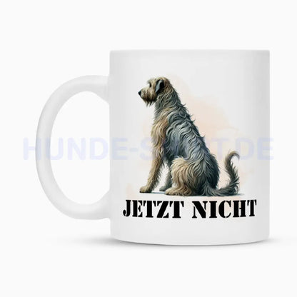 Tasse "Irischer Wolfshund - JETZT NICHT" – hunde-shirt.de