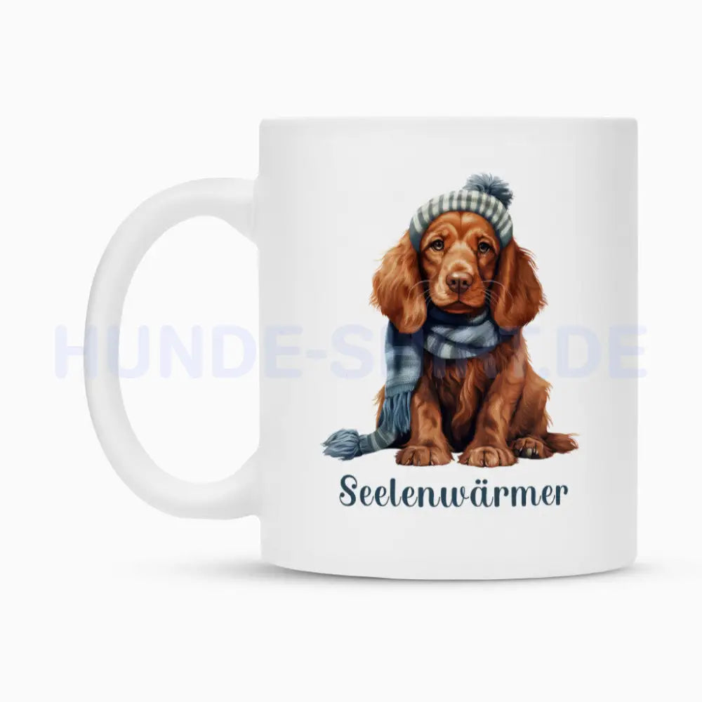 Tasse "Irish Setter - Seelenwärmer" – hunde-shirt.de