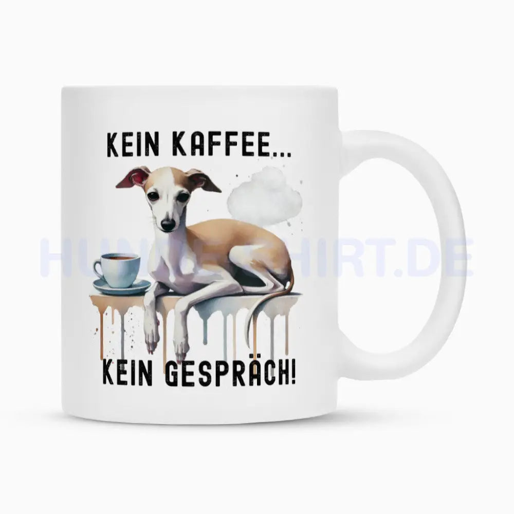 Tasse "Italian Greyhoound - Kein Kaffee..." Weiß – hunde-shirt.de